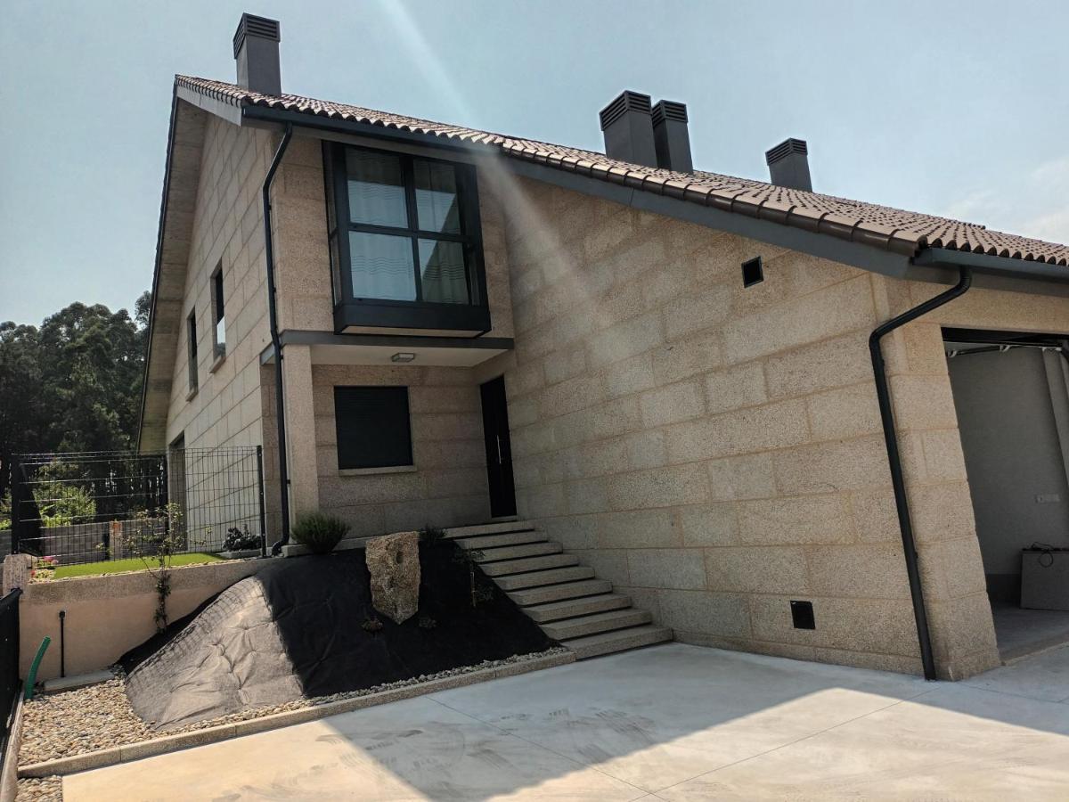 Casa Da Rabeira Con Terraza Barbacoa Y Aparcamiento Villa Cambados Exteriör bild